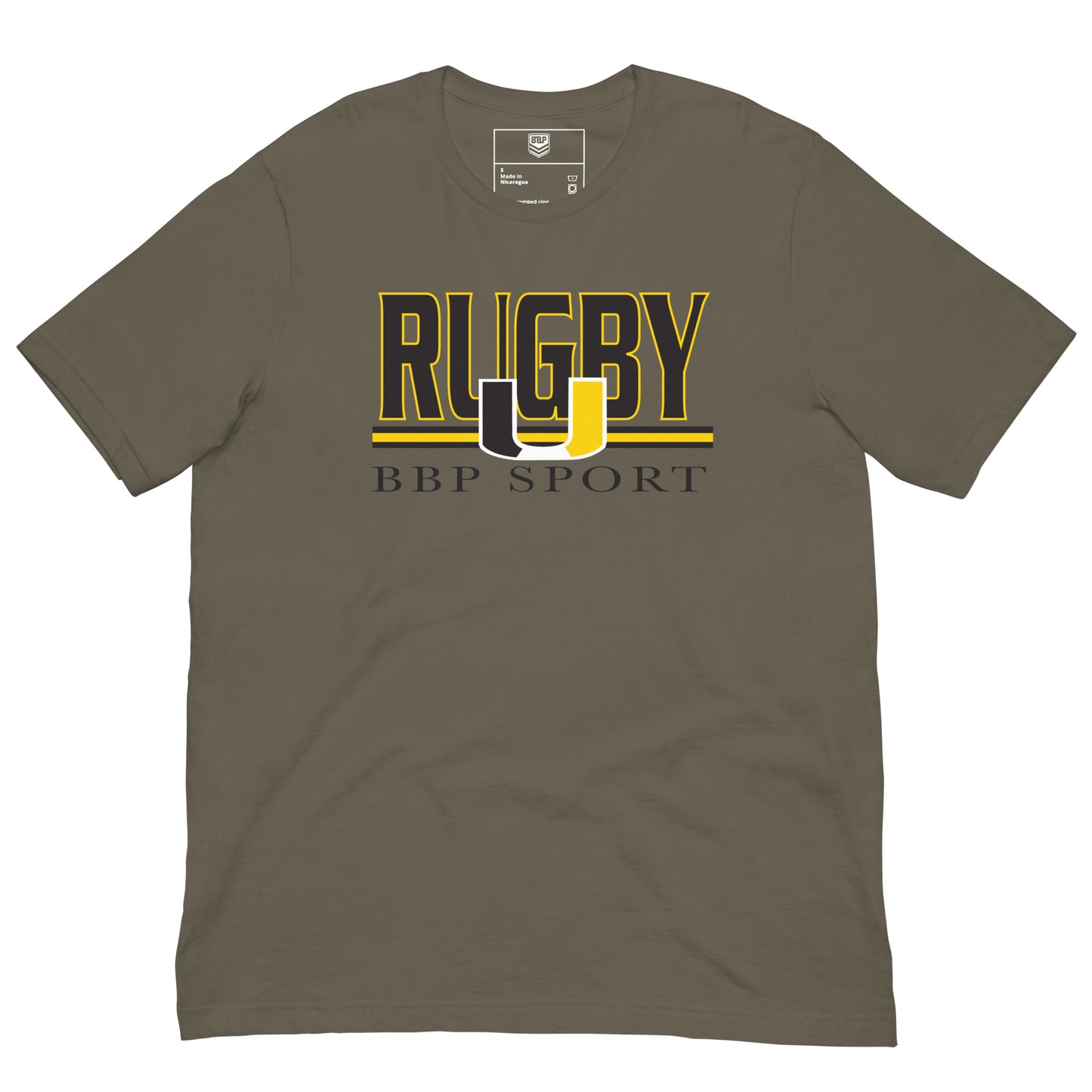 Rugby U black and yellow